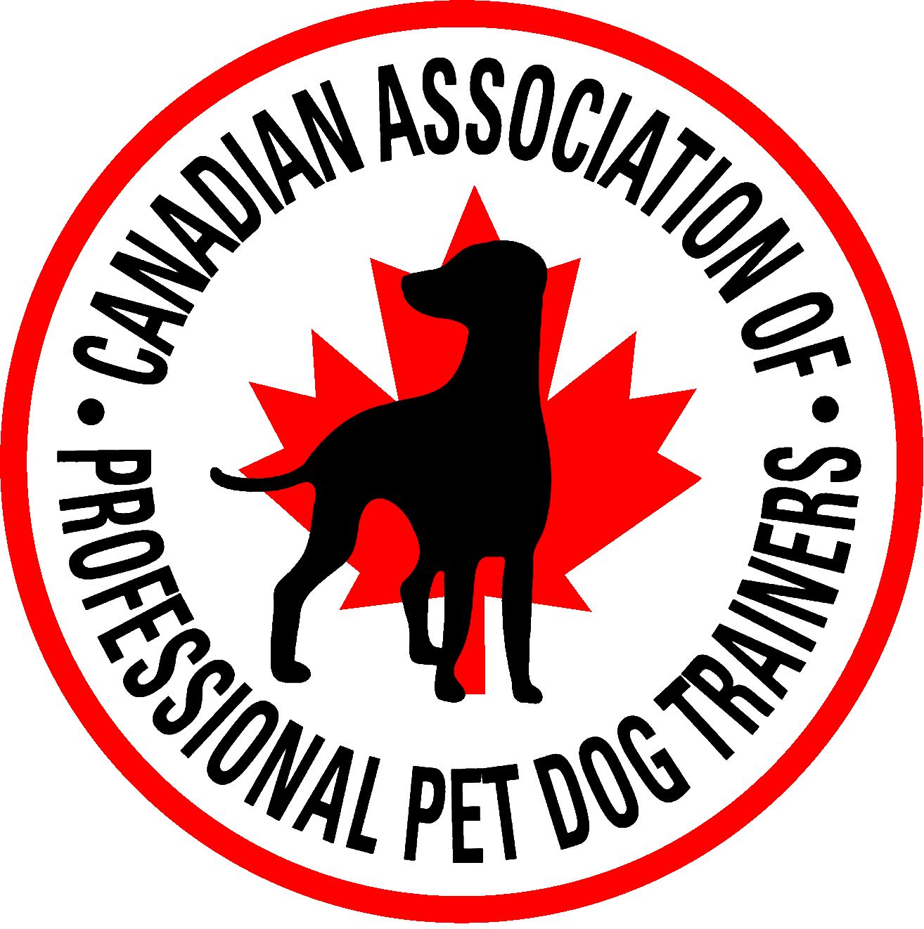 Canadian Association of Professional Pet Dog Trainers Logo